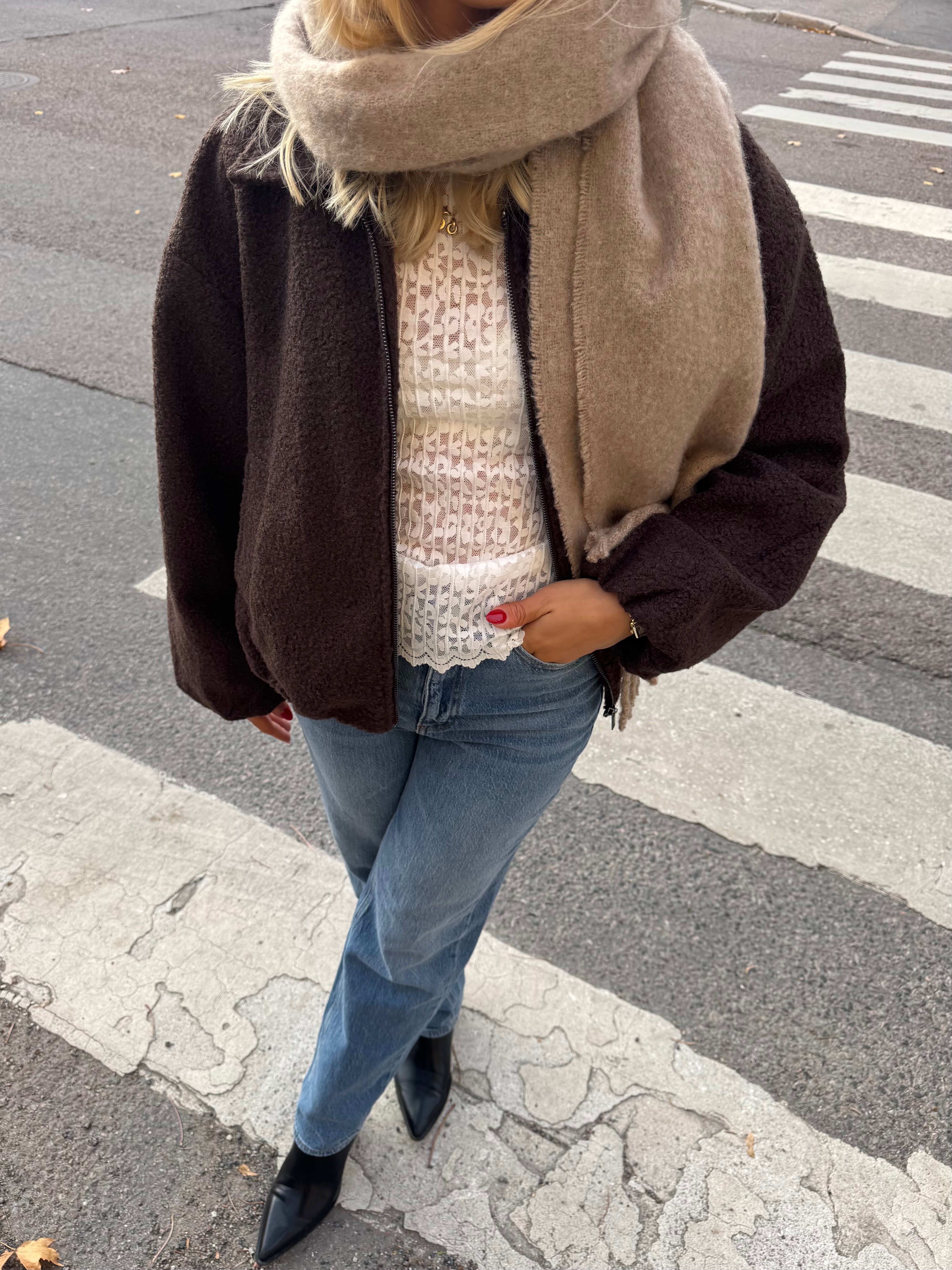 VIJADAS Otw Bomber - Coffee Bean